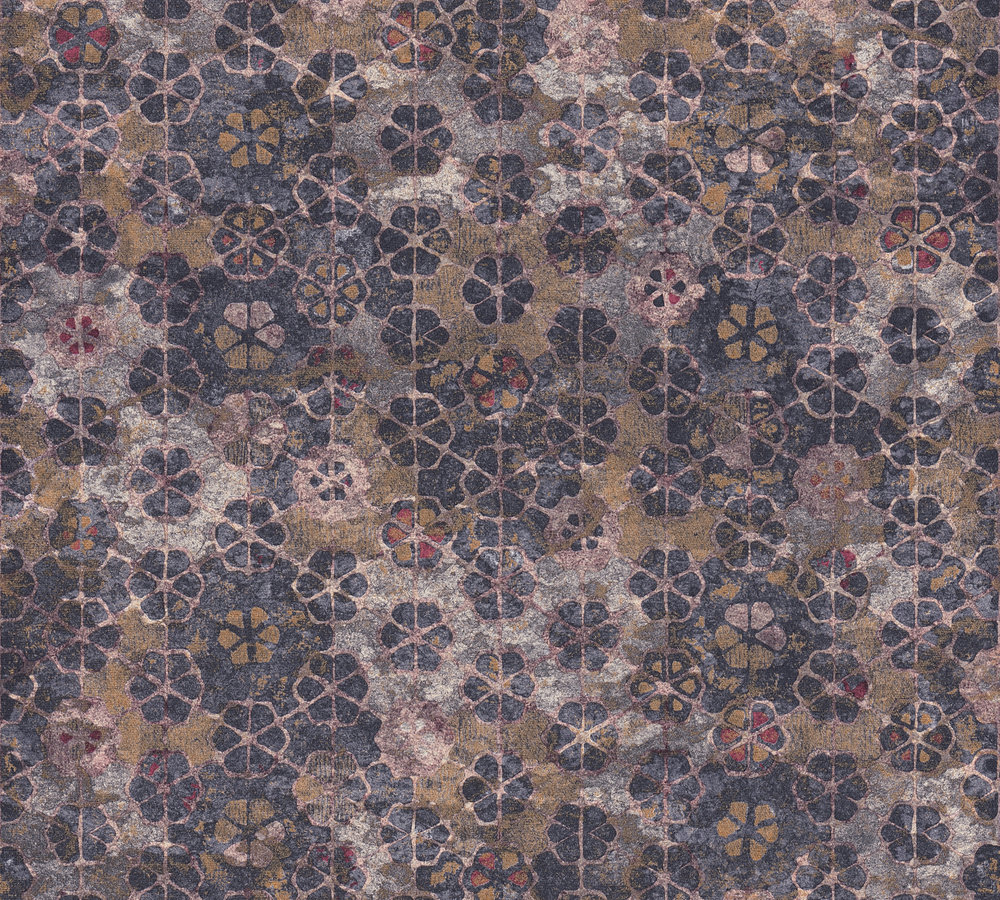 38-75 Tapeta 373914 Winylowa na Flizelinie Liliowy flizelinowa | New Walls - obrazek 1