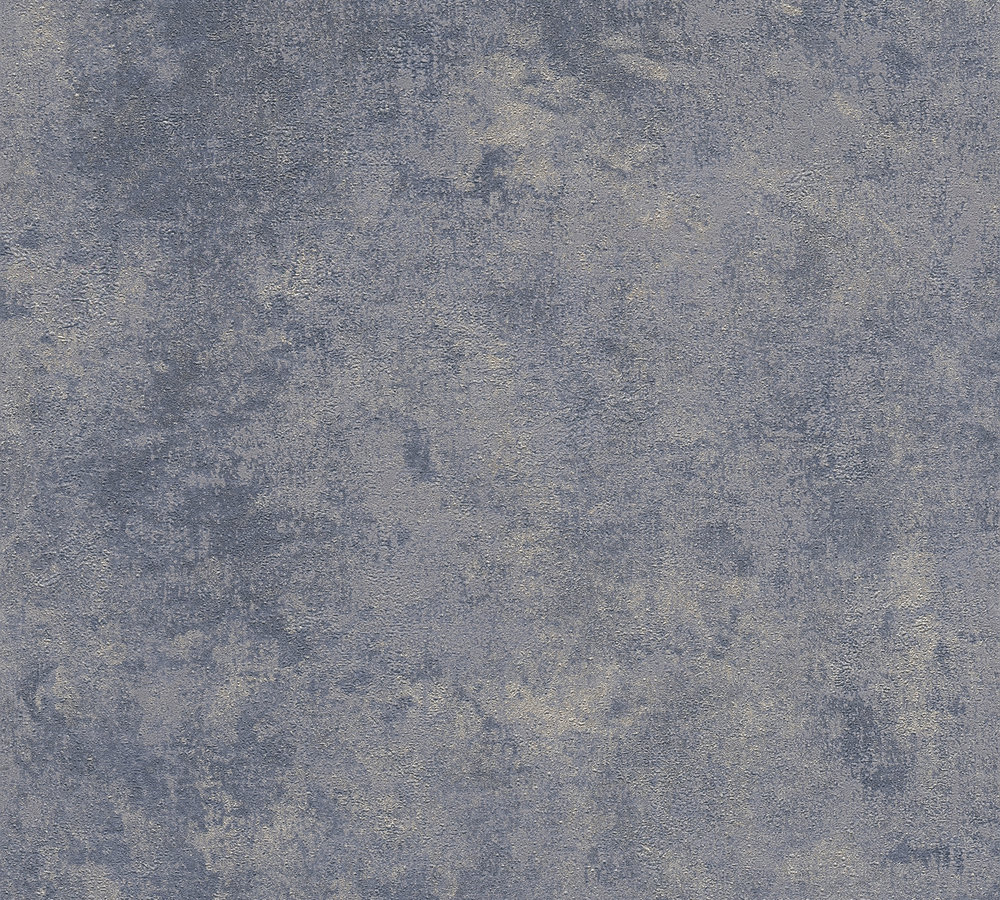 38-75 Tapeta 374255 Winylowa na Flizelinie Niebieski jednobarwna | New Walls - obrazek 1