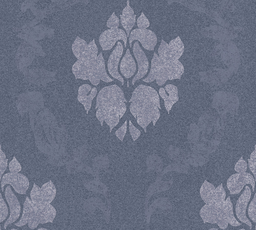 38-76 Tapeta 375522 Winylowa na Flizelinie Niebieski brokatowa | New Elegance - obrazek 1