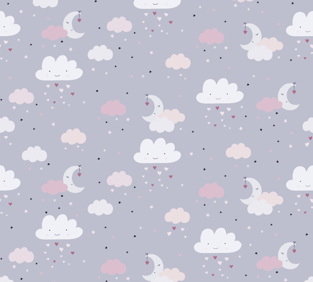 38-83 Tapeta 381251 Fizelinowa na Flizelinie Szary chmury | Little Love - obrazek 1