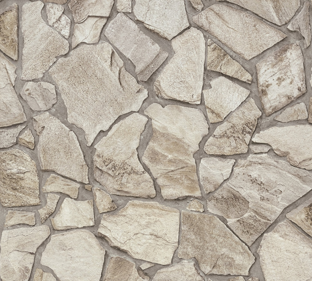 39-93 Tapeta 389343 Fizelinowa na Flizelinie Szary kamień | Terra - obrazek 1