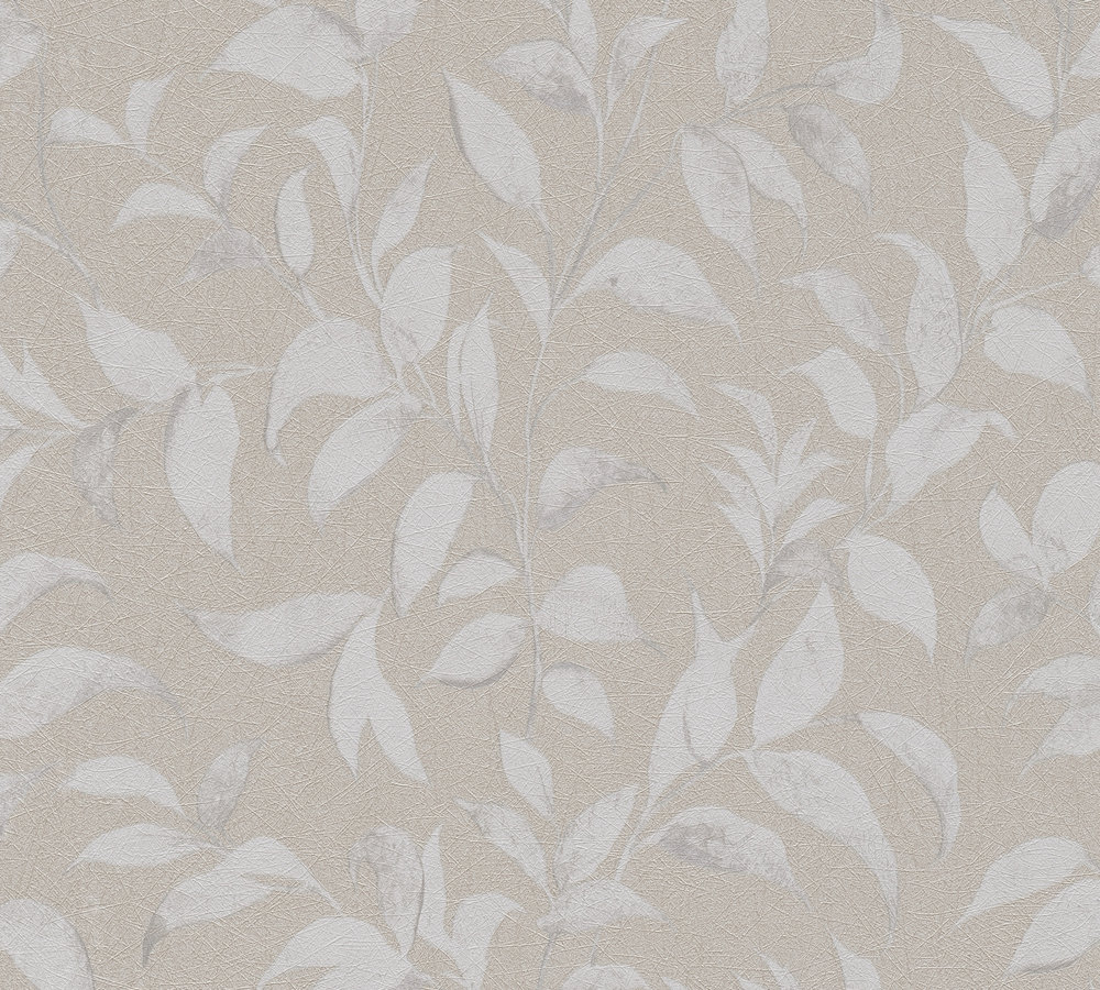 39-73 Tapeta 389626 Winylowa na Flizelinie Szary kwiatowa | Premium Wall 2 - obrazek 1