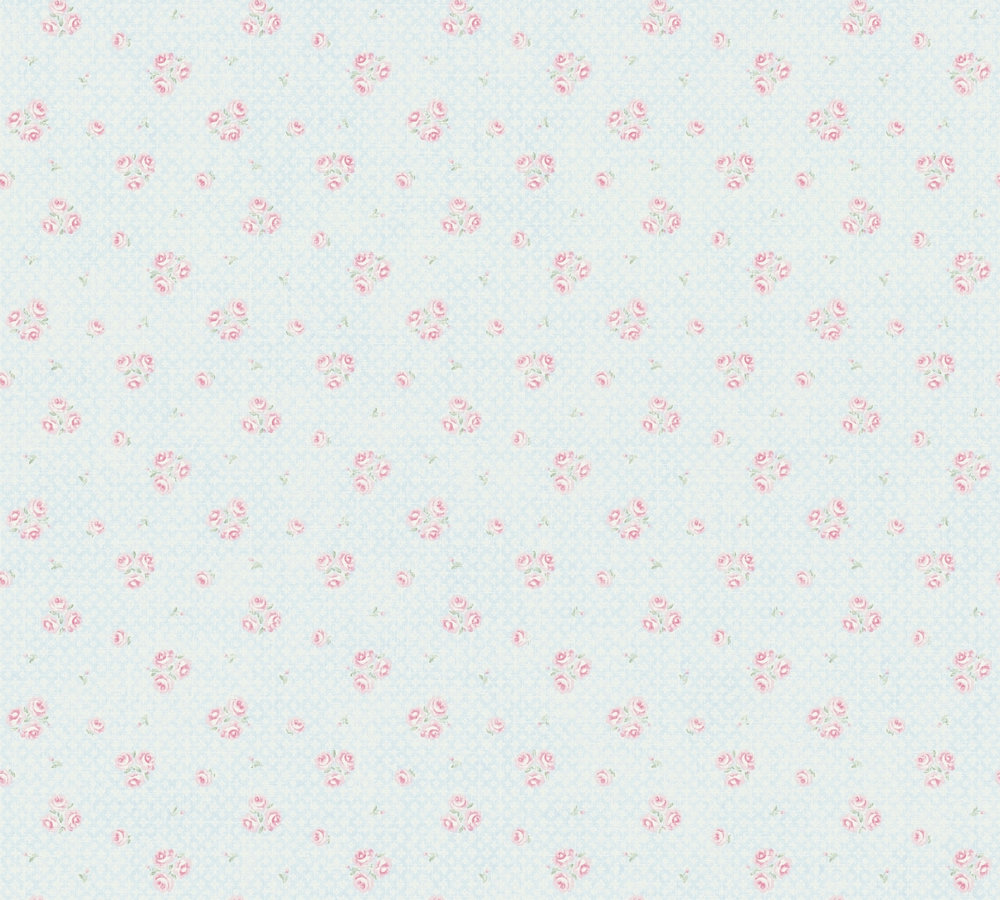 39-27 Tapeta 390671 Winylowa na Flizelinie Niebieski kwiecista | Maison Charme - obrazek 1