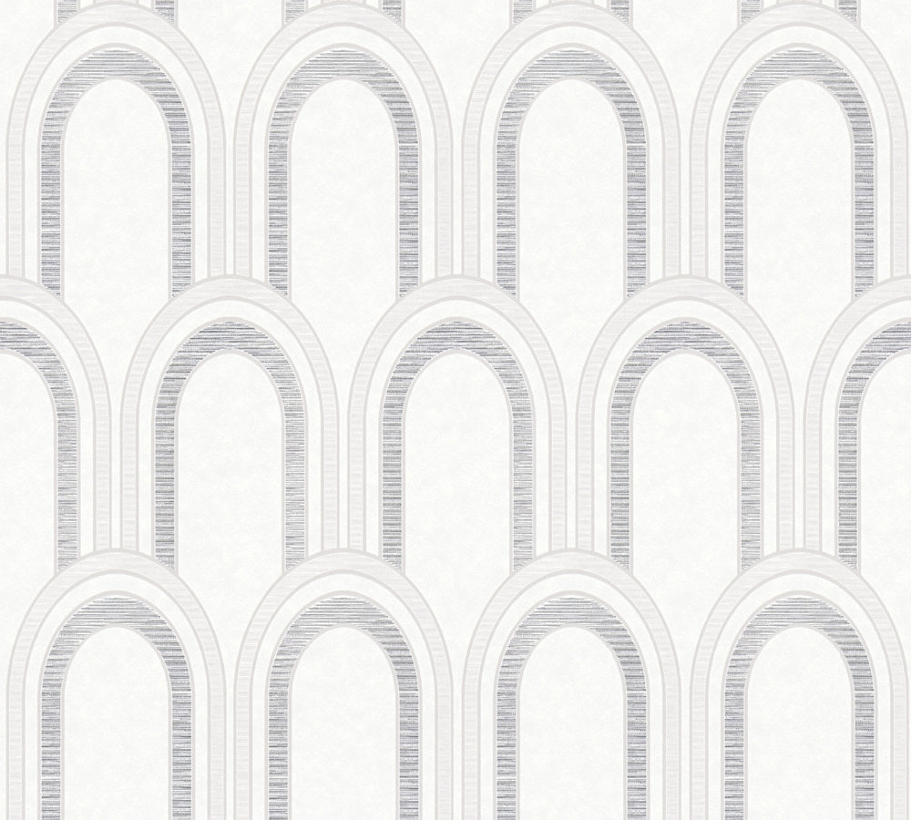 39-11 Tapeta 391764 Fizelinowa na Flizelinie Biały Art. Deco | AP Arcade - obrazek 1
