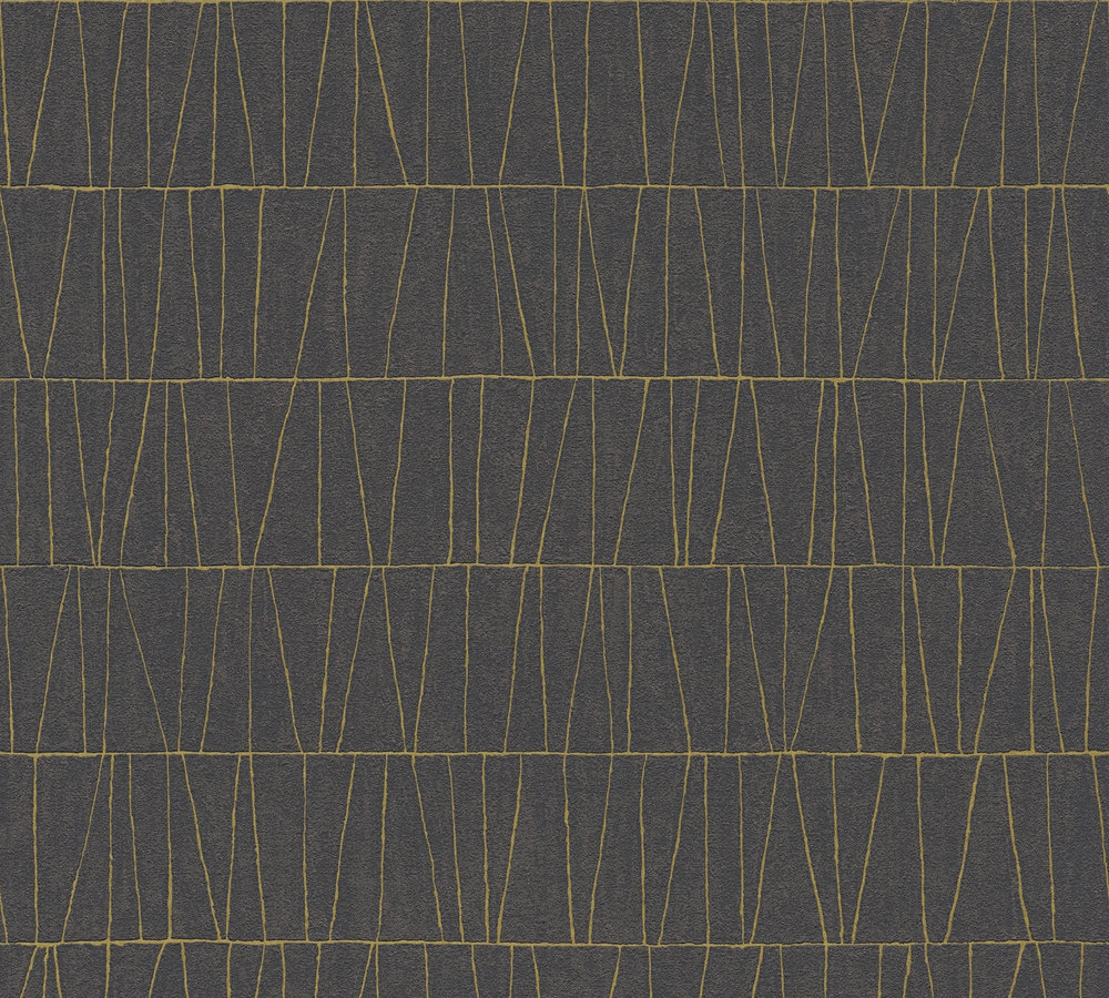 39-77 Tapeta 395063 Fizelinowa na Flizelinie Czarny graficzna | Jade 2 - obrazek 1