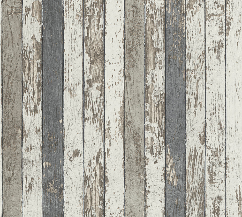 35-32 Tapeta 959142 Winylowa na Flizelinie Szary z efektem drewna | Best of Wood`n Stone 2nd Edition - obrazek 1